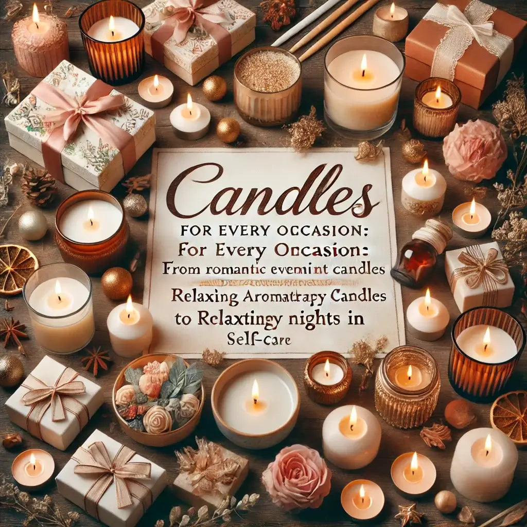 Candles for Every Occasion: From Birthdays to Relaxing Nights In