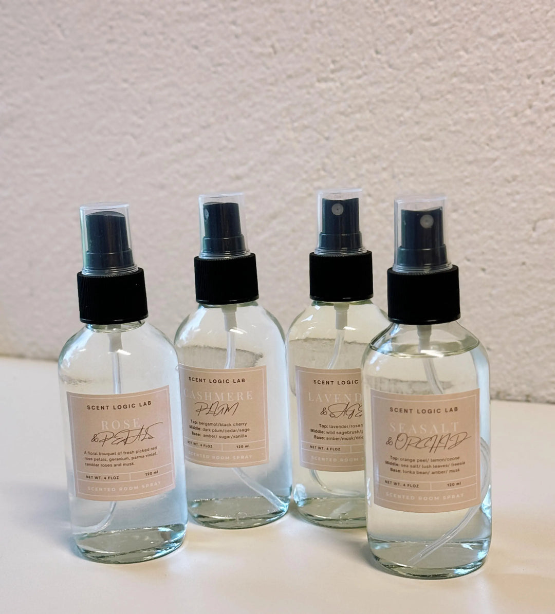 4OZ Room/Linen Spray • 40+ Scents to Choose From